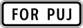 For public utility jeepneys