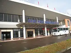 Old terminal at the airport