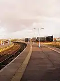 Platforms 1 and 2 facing towards Norwich.