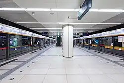 Eastbound Platform