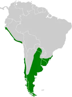 Map of range
