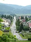 Street in Ravna Gora