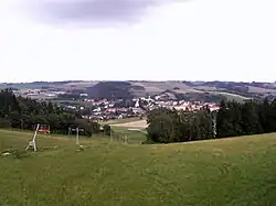 View from the west