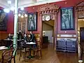Tertulia Monument inside the café