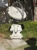 Sundial in the garden