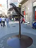 Sculpture of the Ravachol Parrot