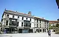 Houses in the square