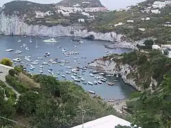 view of one of the most beautiful bays located in Le Forna area