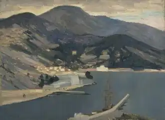 Port of Villefranche, 1930, by Louis Dewis