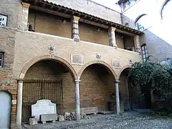 Court portico.