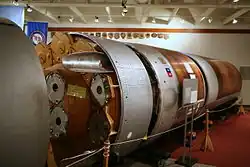 Poseidon missile on display at the USS Bowfin Submarine Museum & Park.
