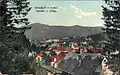 Historical postcard of Gradec