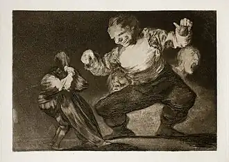 Νο. 4: Bobalicón (Simpleton's folly) 24.3 x 35.2& cm.