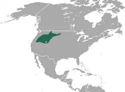 Map of range