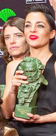 Nata Moreno at the 2020 Goya Awards