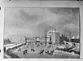 Drawing in 1808 by Numan in Amsterdam archives