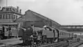 Station north end in 1963