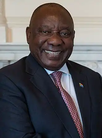 &nbsp;South Africa Cyril Ramaphosa, President