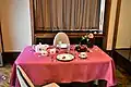 This room was used for the Asakanomiya family's daily meals.