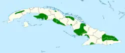 Map of range