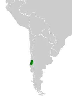 Map of range