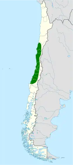 Map of range