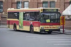 Austral Pacific bodied Scania L113CRL in PBC livery