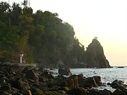 Punta Matagar rock formation