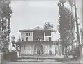 Photograph of the structure before renovations by Sa'd as-Saltaneh, 1862