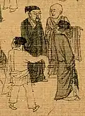 A man wearing shanku vs men wearing paofu
