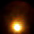 Light source 50&nbsp;cm from the camera lens.