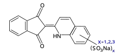 Quinoline Yellow WS, yellow