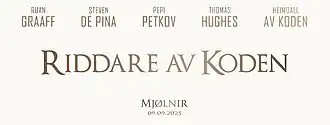 Riddare Av Koden 2025 Lineup