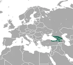 Map of range