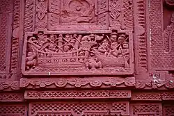 Terracotta relief