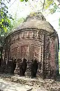 Raghunatha temple of Sarkar family, at chala, built in 1772