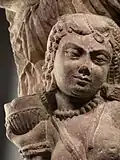 Yashi with onlookers (detail), dated 20 BCE.
