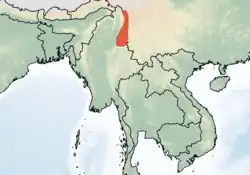 Map of range