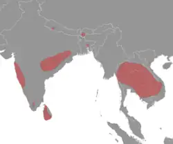 Map of range