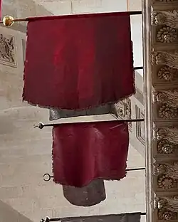 Plain red flags