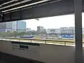 View of Aseana City from the west platform