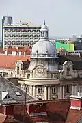 The Westin Zagreb behind Regional office of the city administration center
