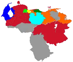Results by state.