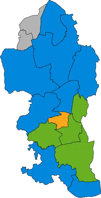 2022 results map