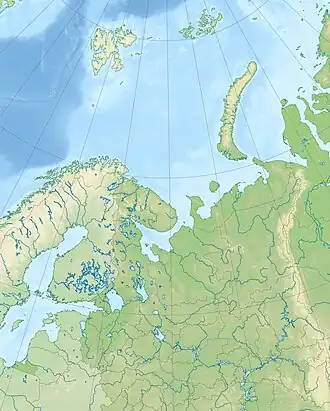 Timanide Orogen is located in Northwestern Federal District
