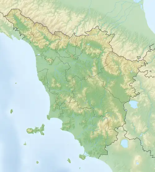 Lago di Chiusi is located in Tuscany