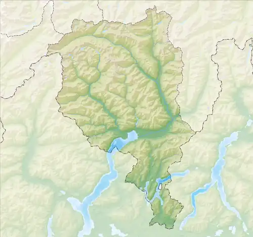 Locarno is located in Canton of Ticino