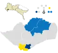 City council results by corregimiento