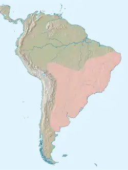 Map of range