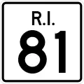 Route 81 marker